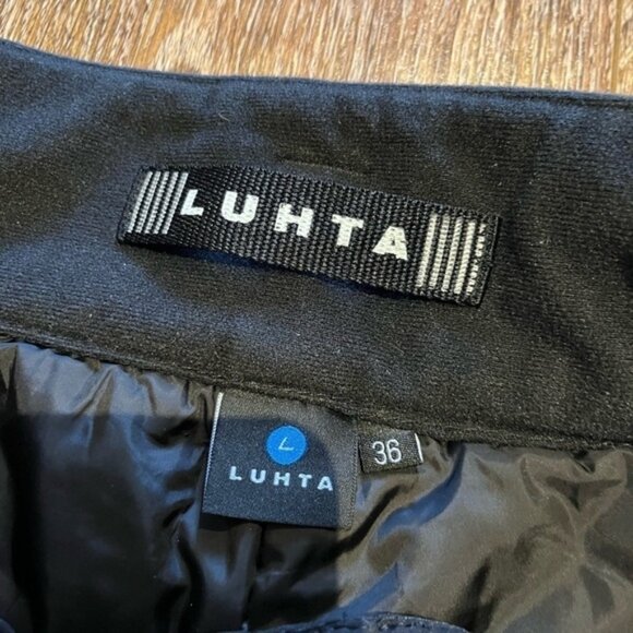 Lutha black ski pant size 36 - Picture 6 of 11